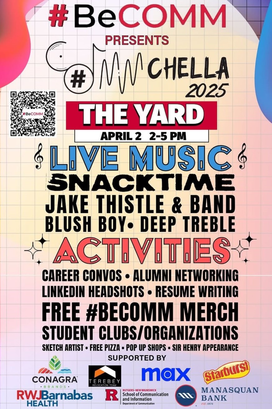 COMMchella 2025 Official Poster